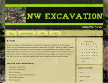 Tablet Screenshot of nwexcavation.com